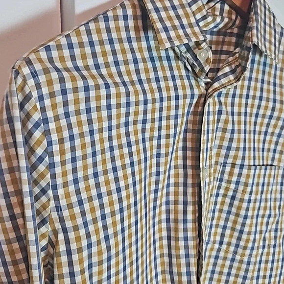 Gap Non-Iron Slim Fit White Business Shirt S - Wrinkle Free Office - Picture 4 of 11